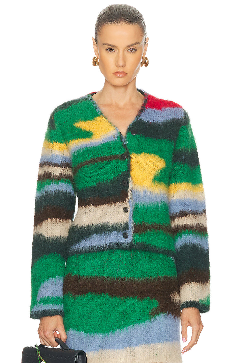 Topo Jacquard Cardigan