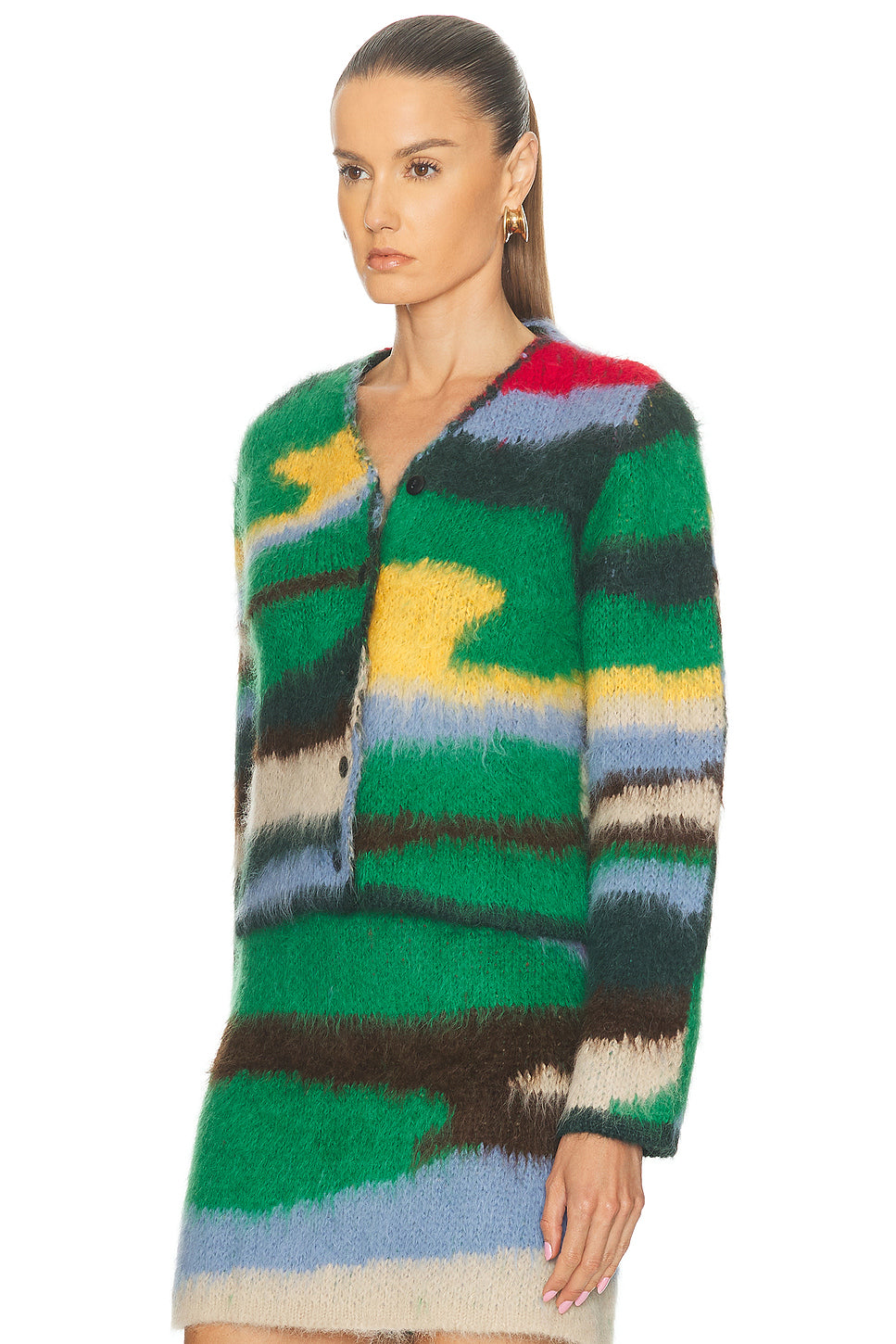 Topo Jacquard Cardigan