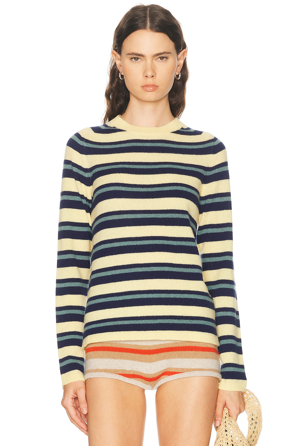 Laurel Stripe Crew Sweater