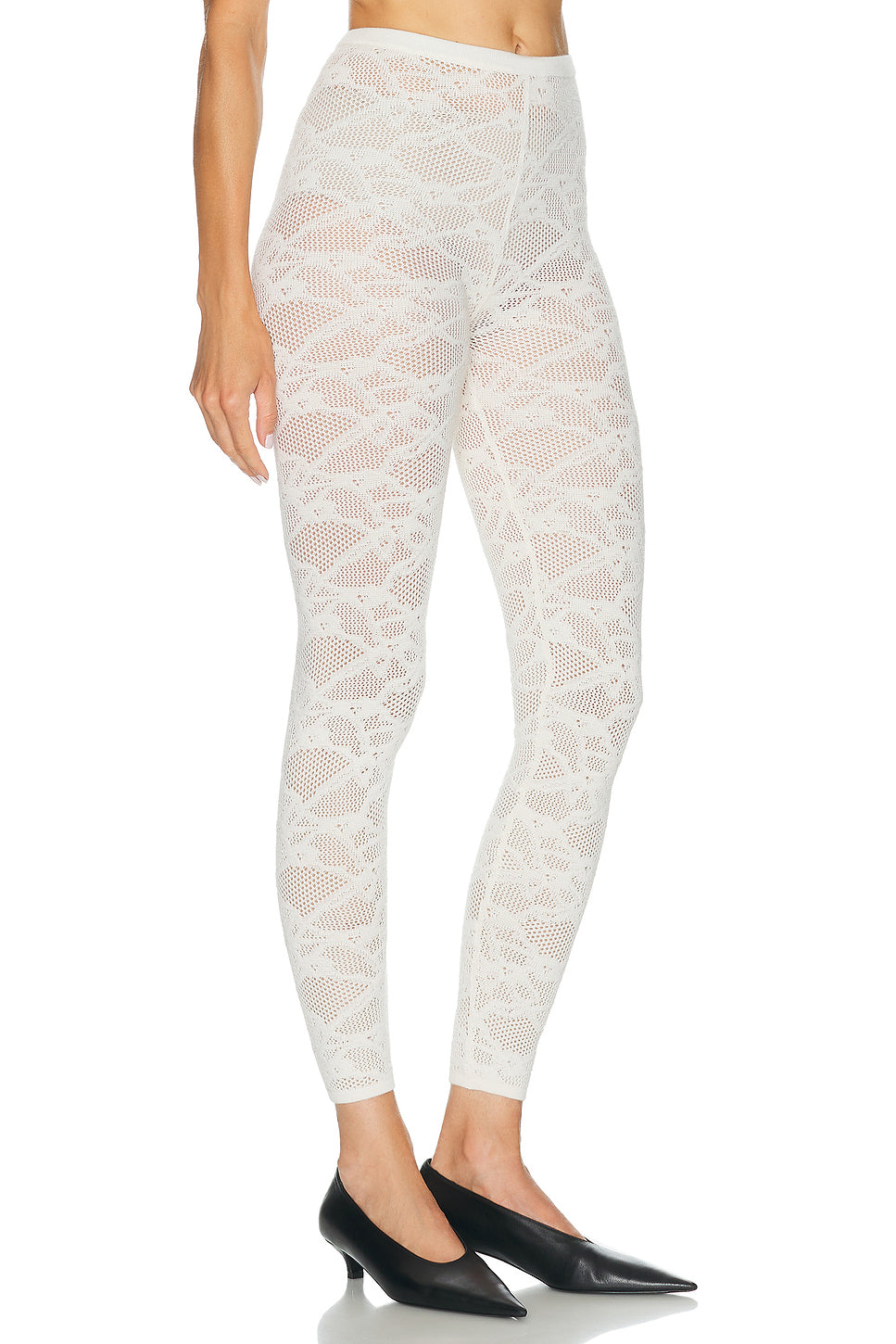 Wide Pointelle Legging