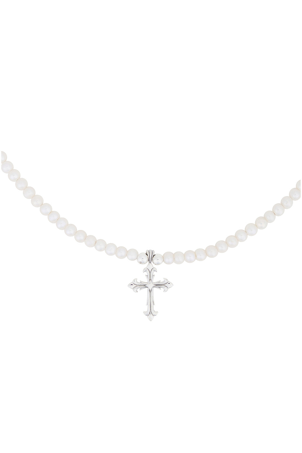 Pearl Necklace With Cross