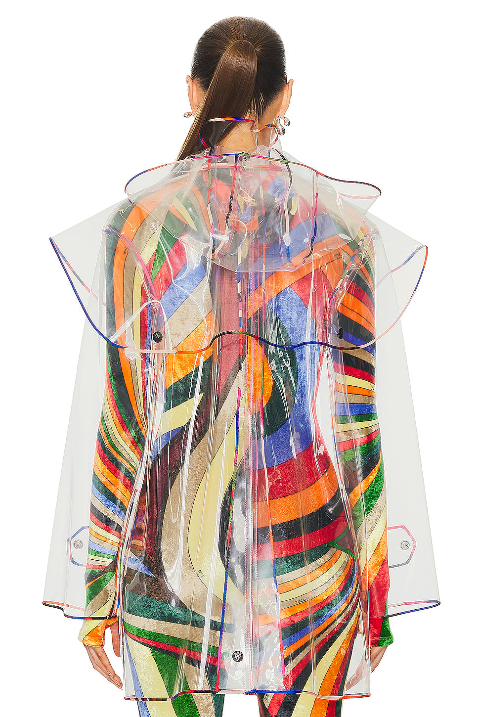 Transparent Polyurethane Raincoat