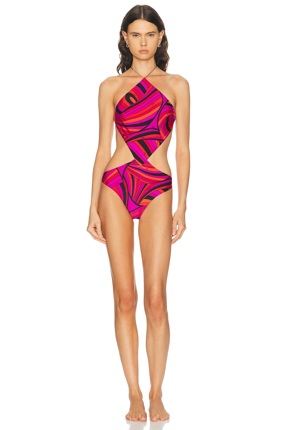 Lycra One Piece Costume Swimsuit