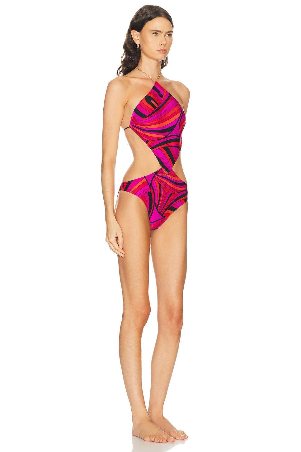 Lycra One Piece Costume Swimsuit
