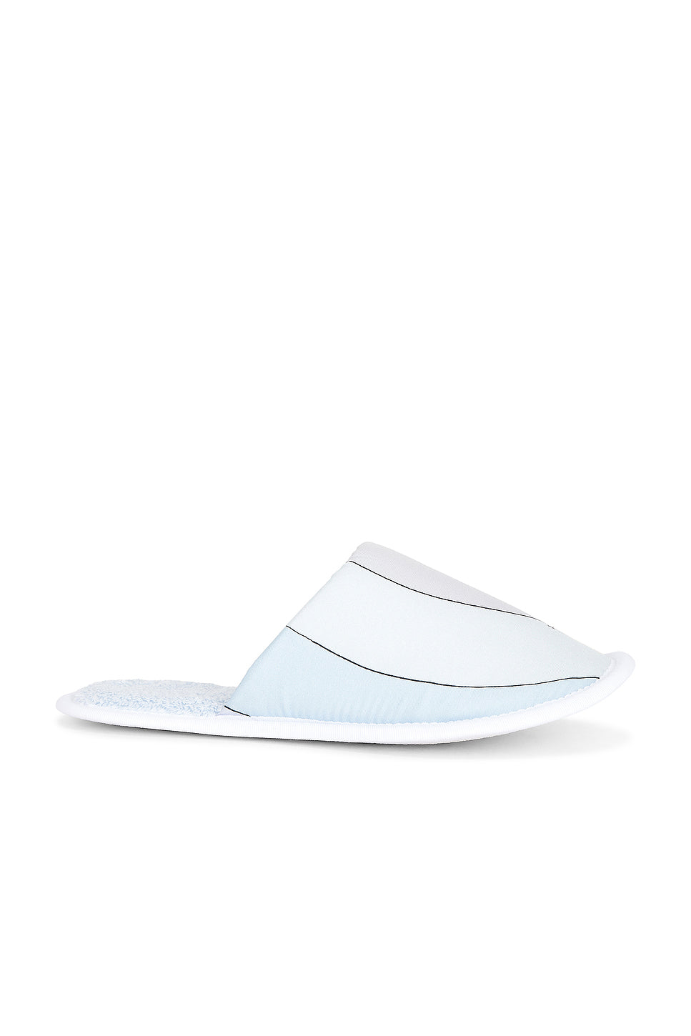 Silk Twill Slippers
