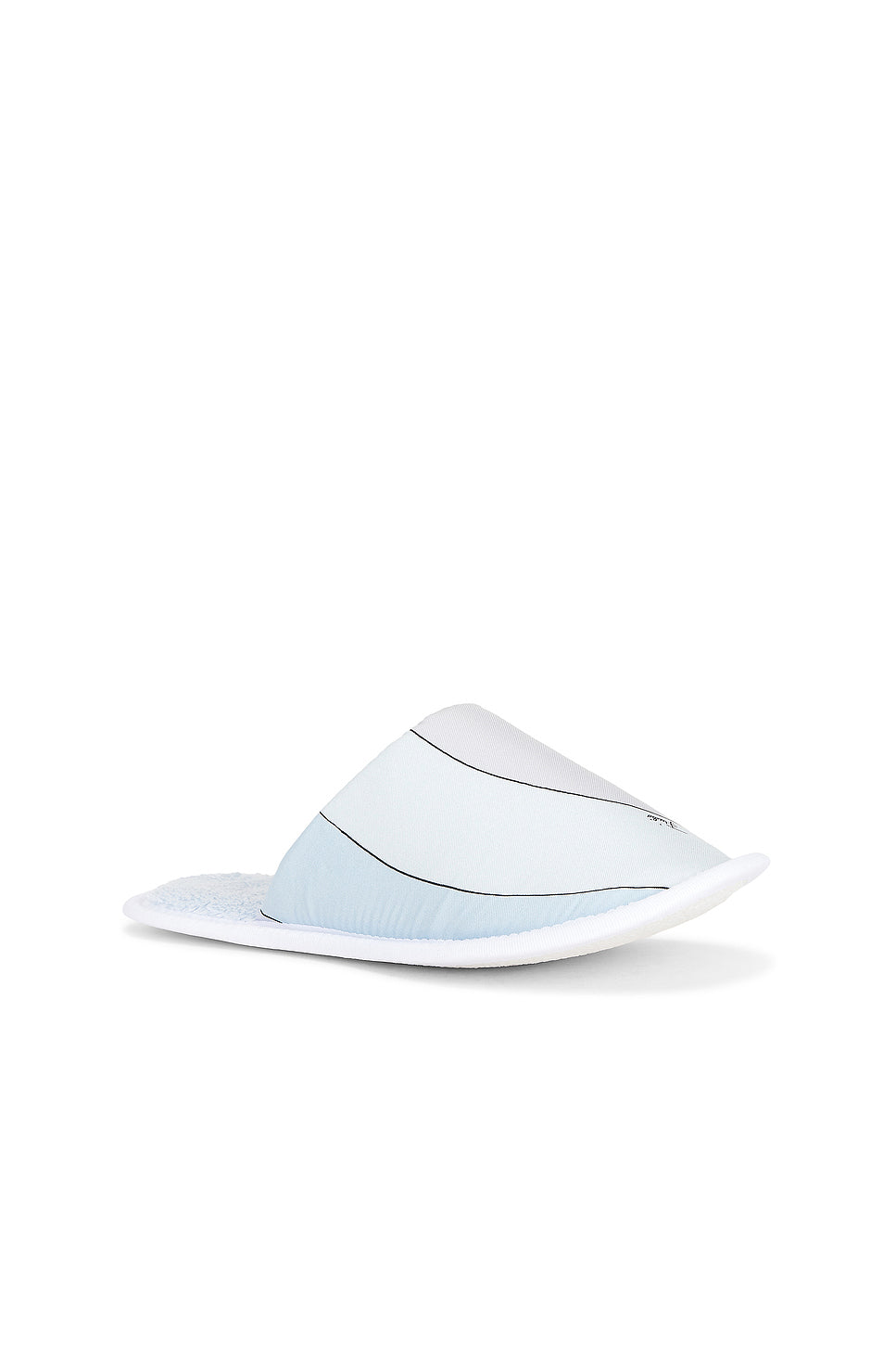 Silk Twill Slippers