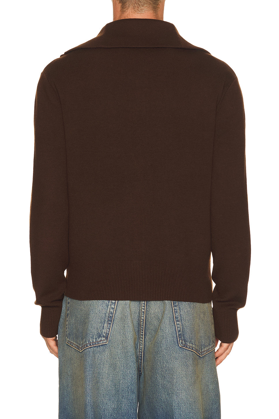Knit Zip Up Jacket