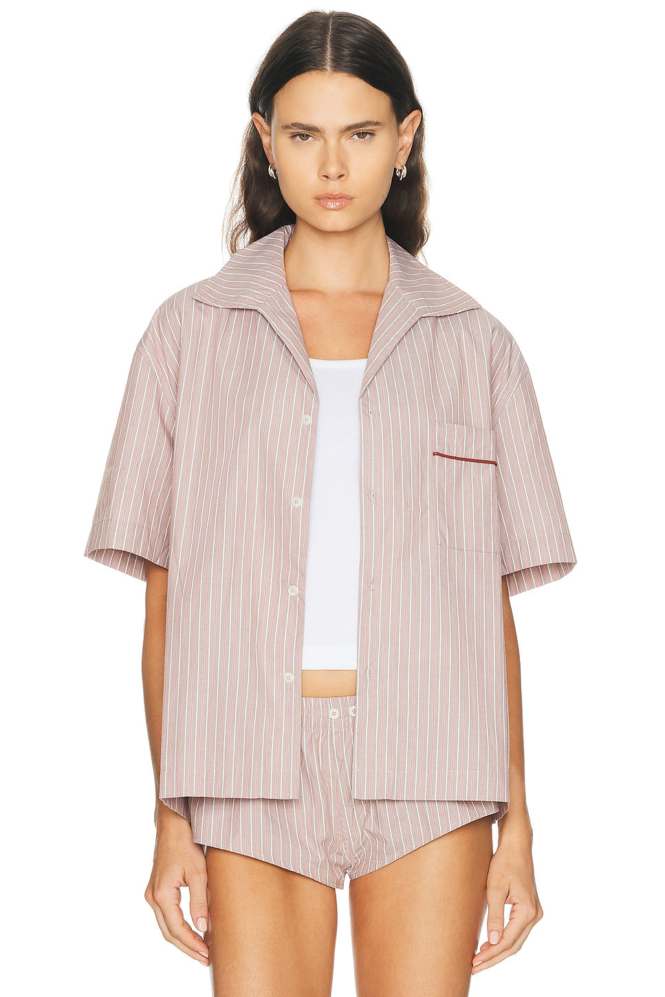 Short Sleeve Pajama Shirt