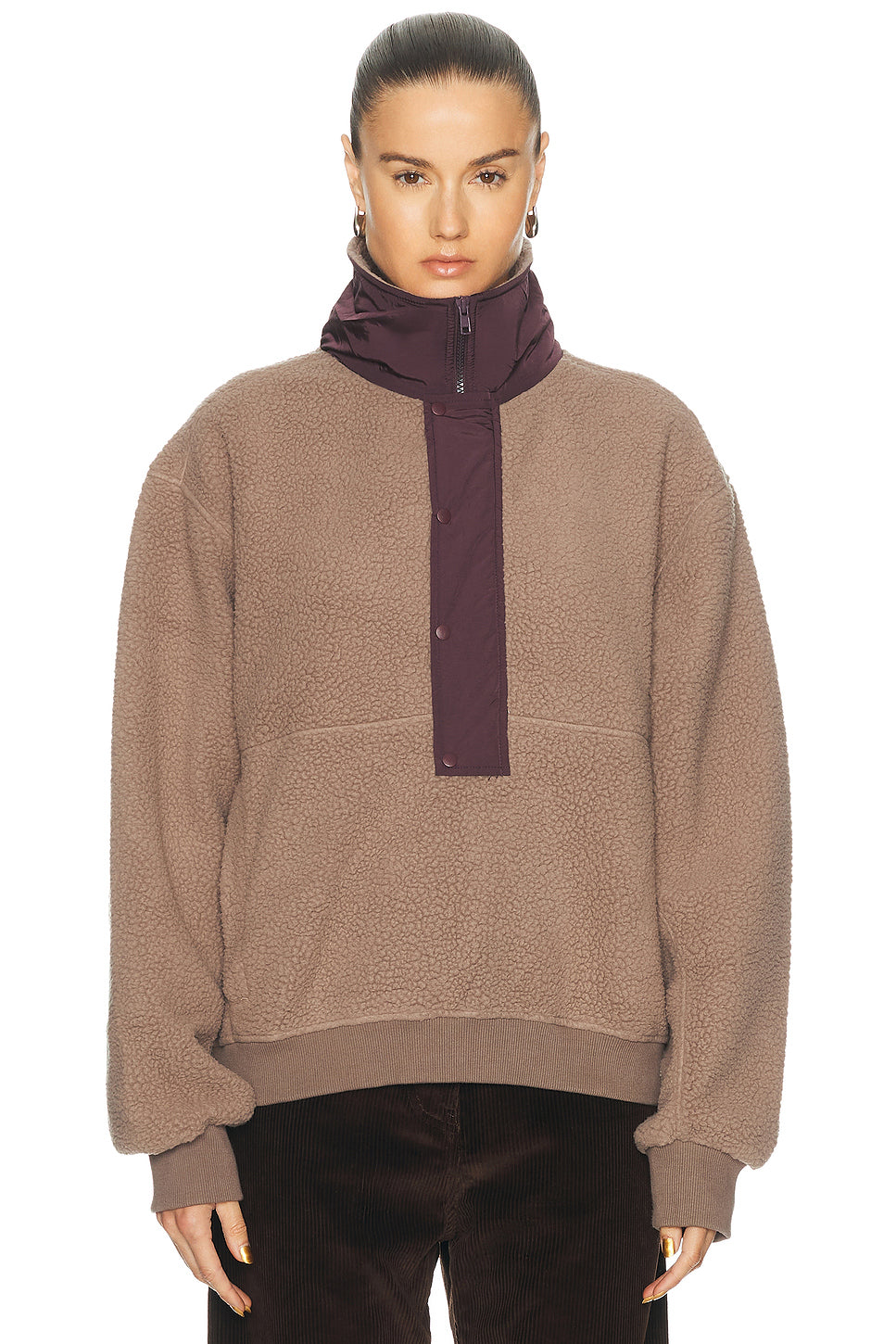 System Fleece Pullover Sweatshirt