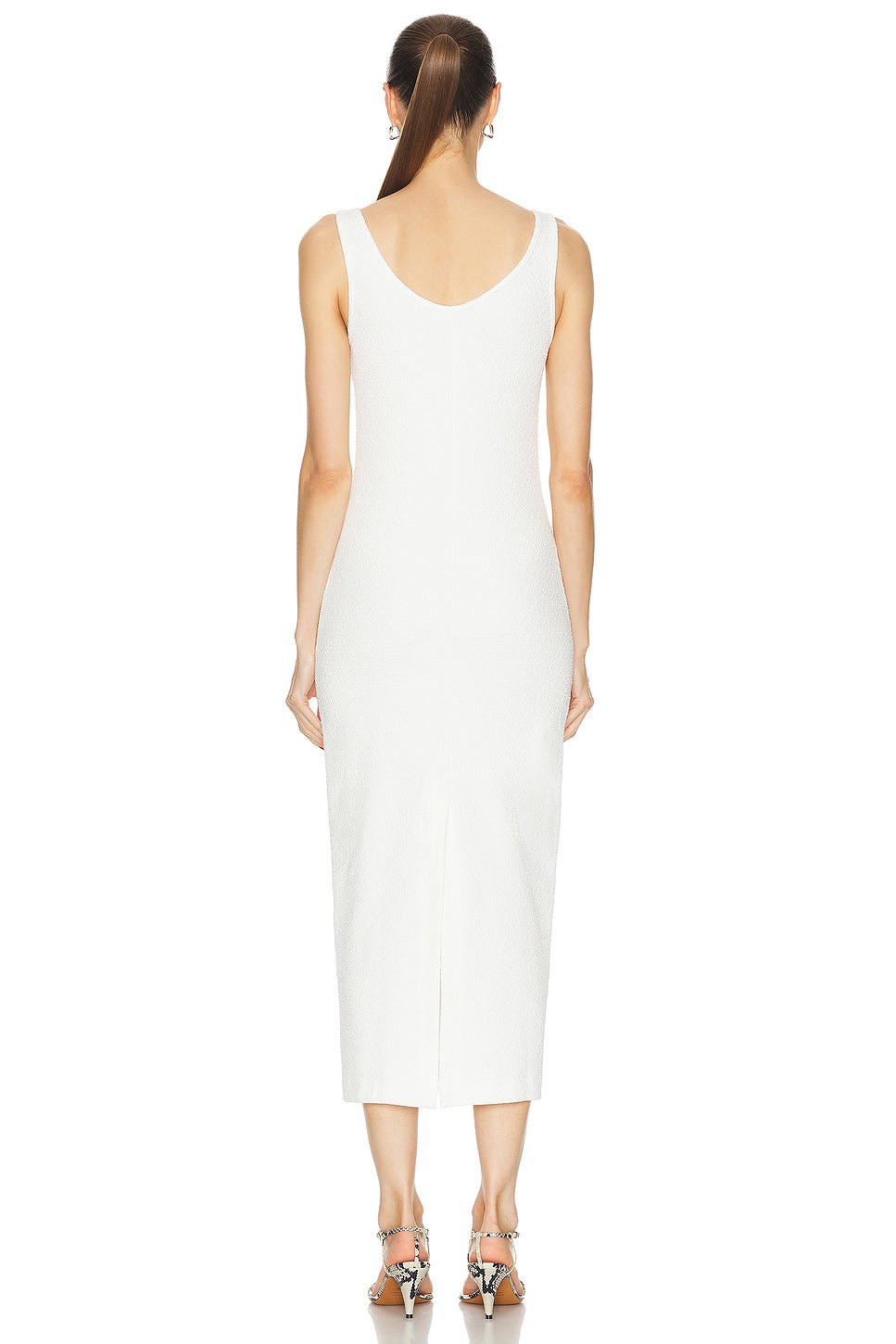 Textured Jacquard Tank Dress