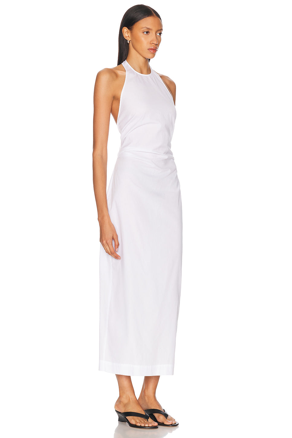 Poplin Halter Dress