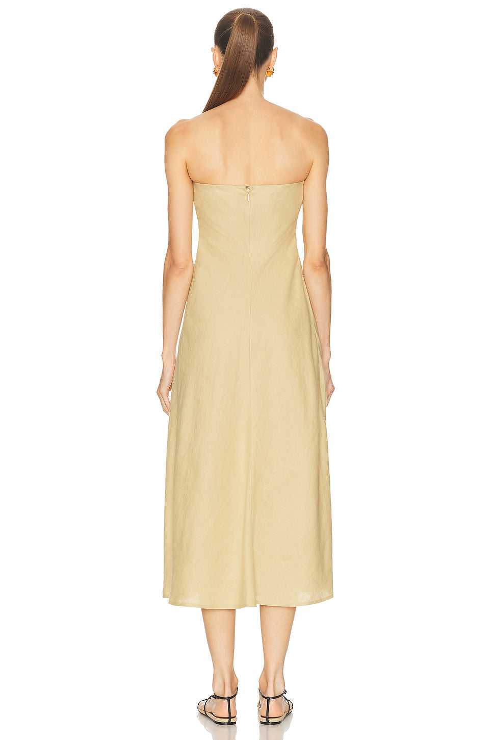 Linen Bias Dress