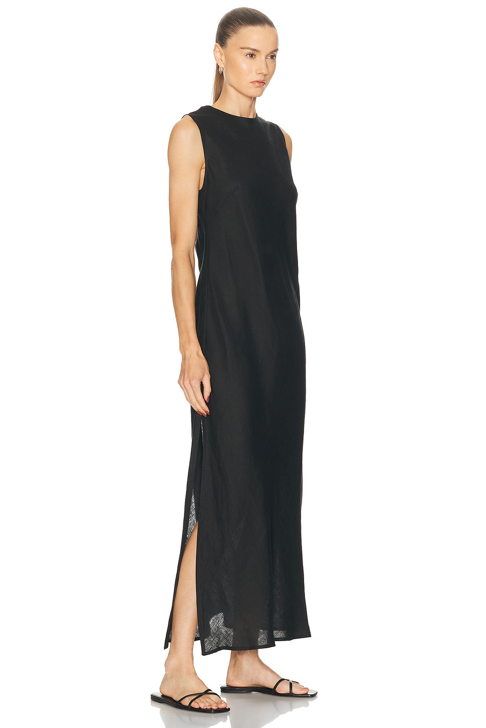 Linen Bias Sheath Dress