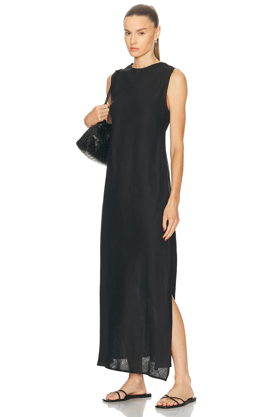 Linen Bias Sheath Dress