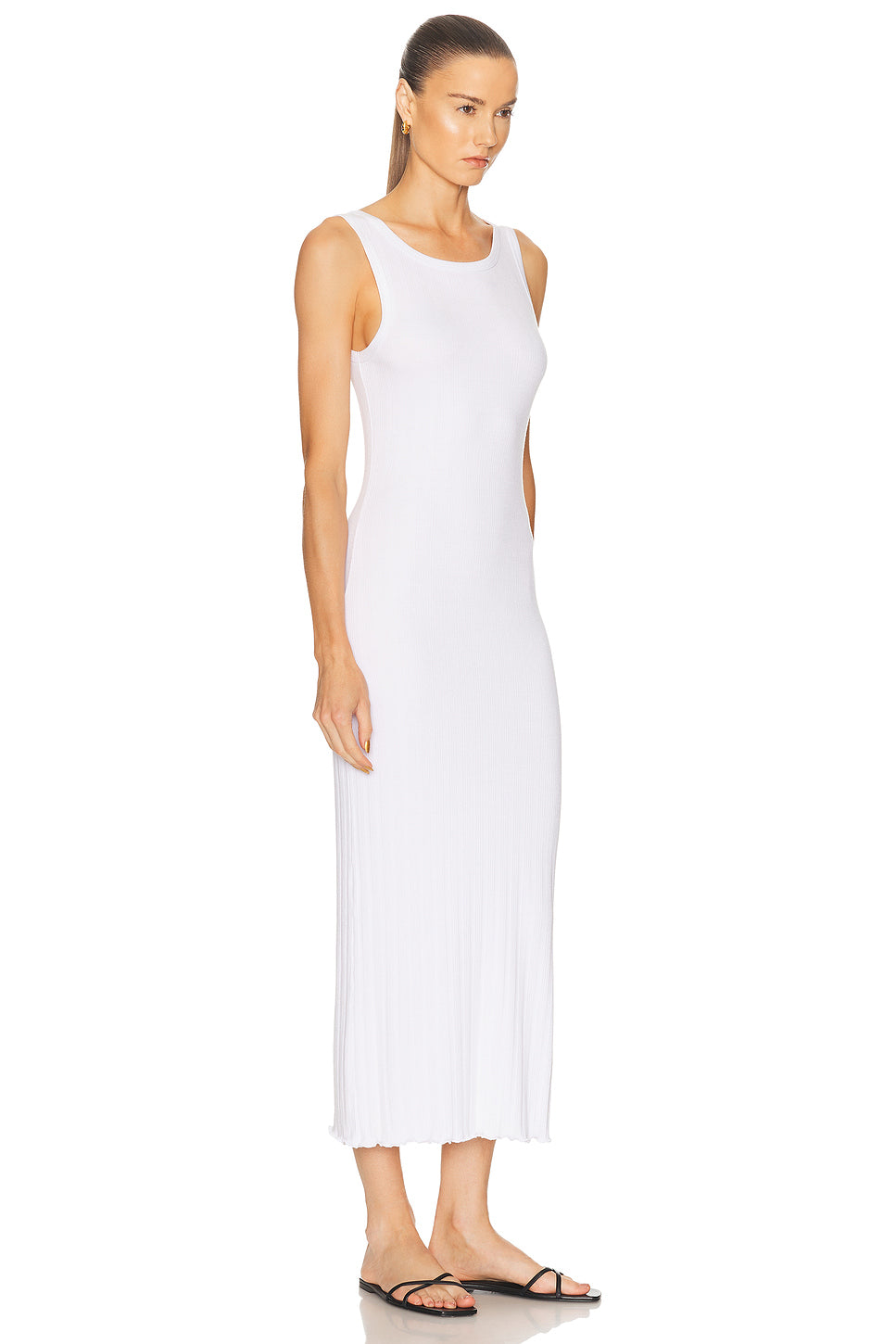 Lettuce Edge Boatneck Dress