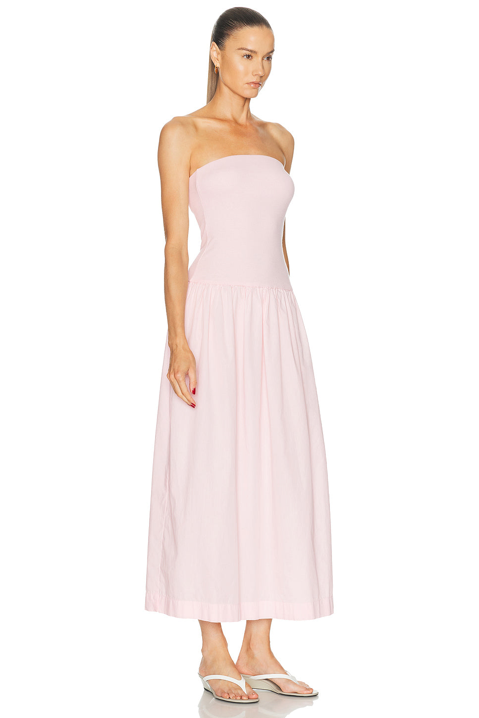 Cotton Bandeau Dress