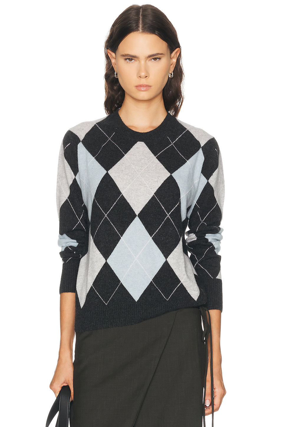 Cashmere Argyle Sweater