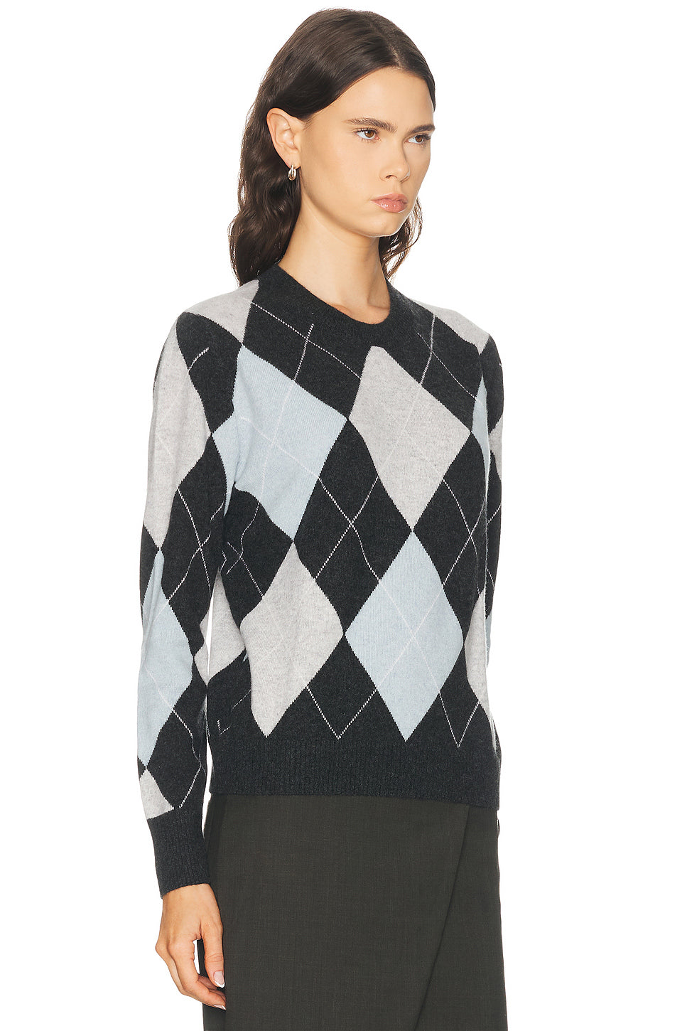 Cashmere Argyle Sweater