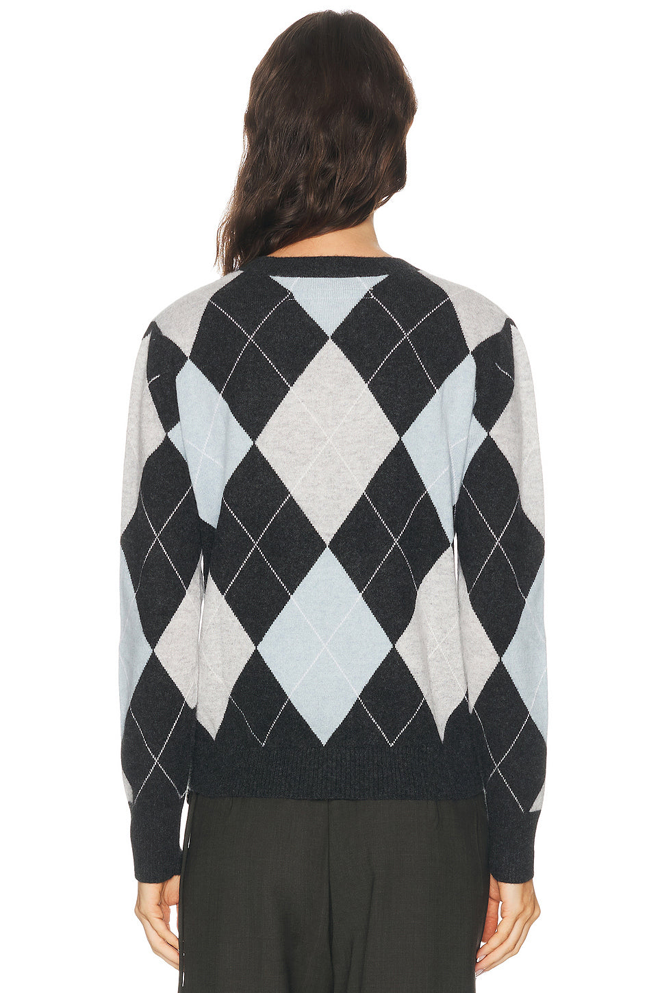 Cashmere Argyle Sweater