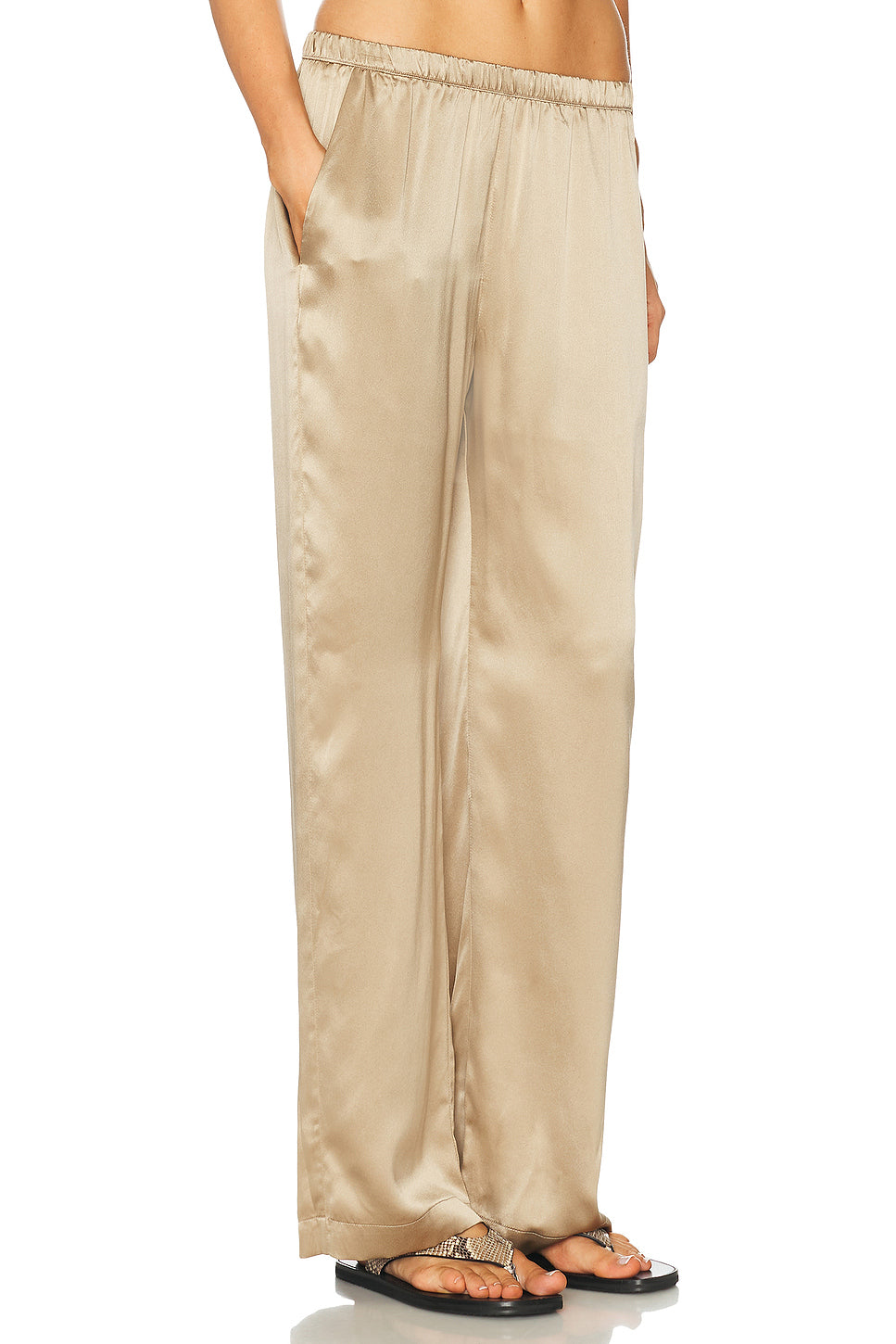 Silk Satin Everywhere Pant