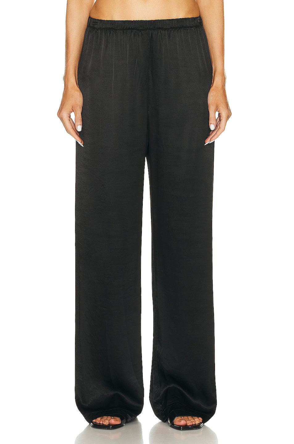 Satin Wide Leg Pant