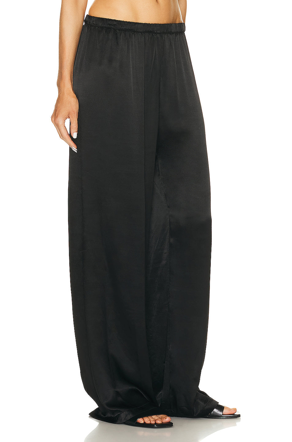 Satin Wide Leg Pant