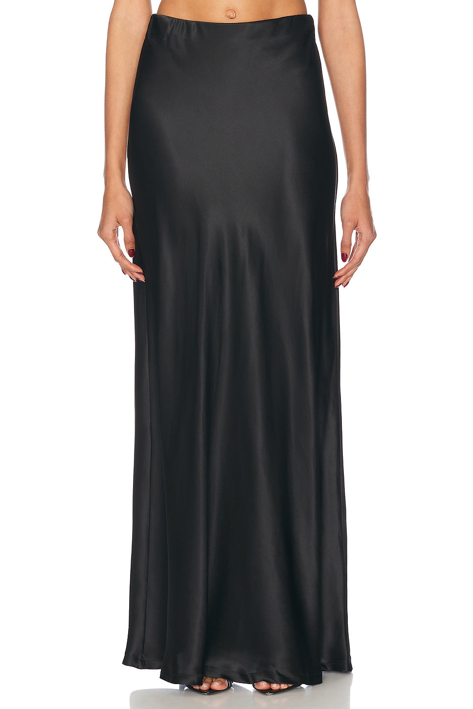 Silk Full Length Skirt