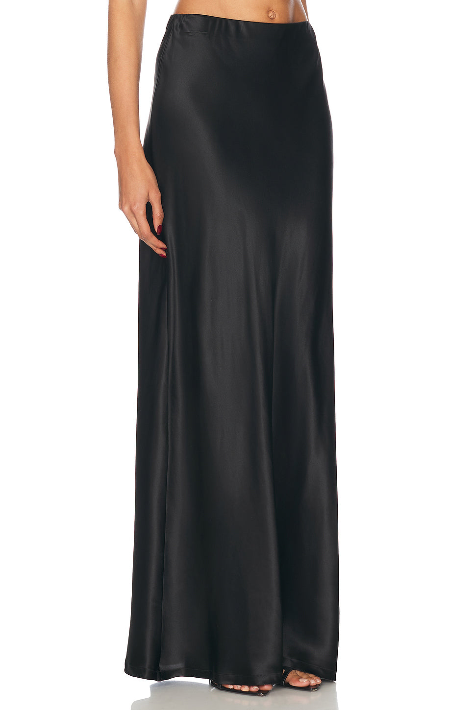 Silk Full Length Skirt