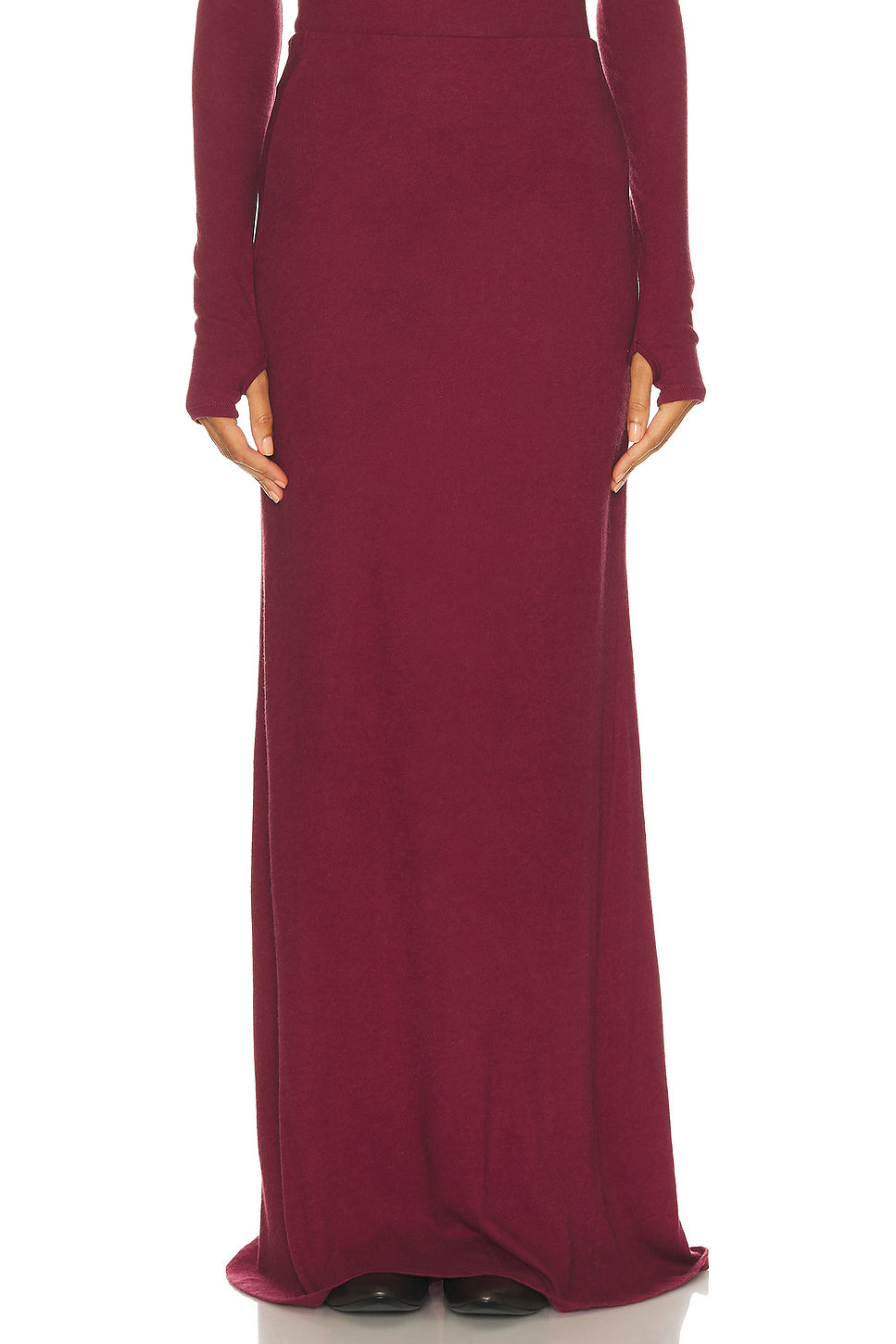 Cashmere Bias Skirt