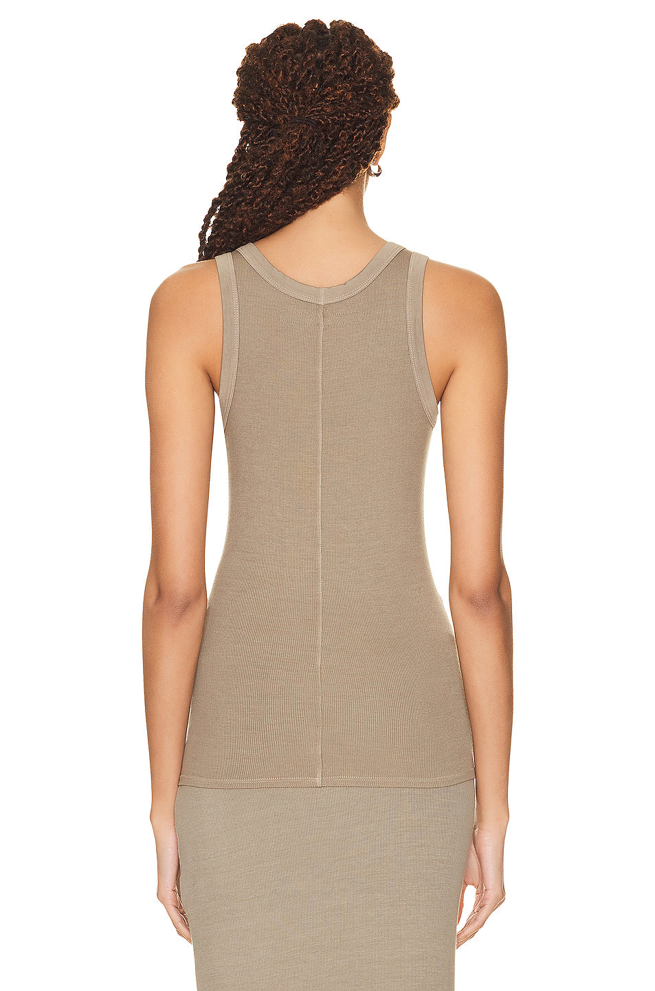 Silk Rib Bold Tank Top