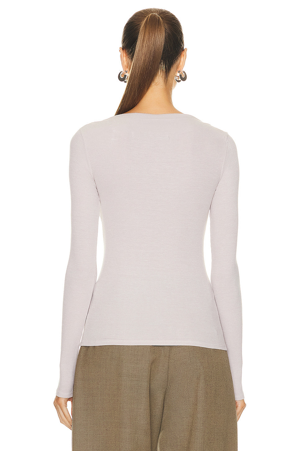 Silk Knit Boatneck Top