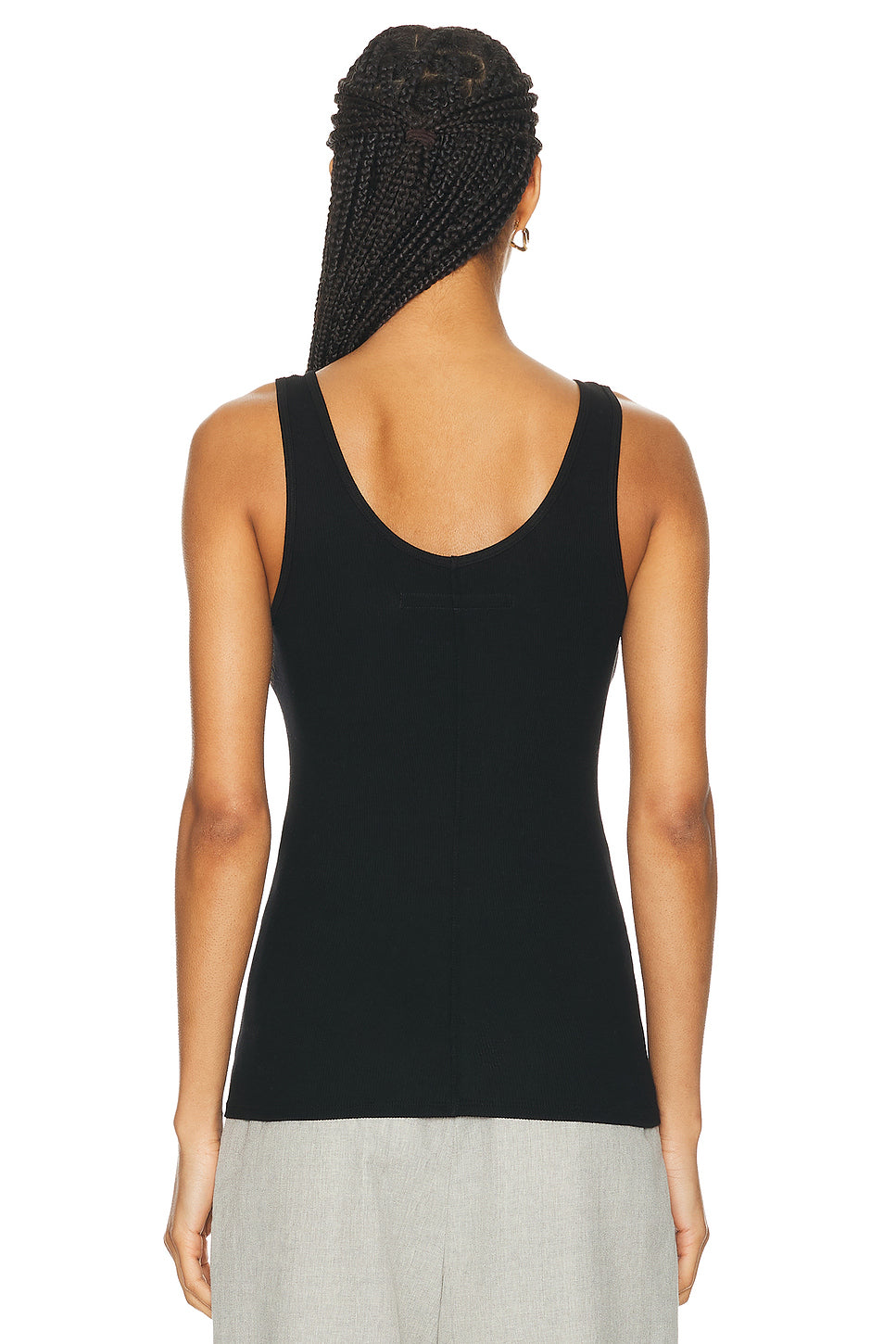 Stretch Silk Knit Tank