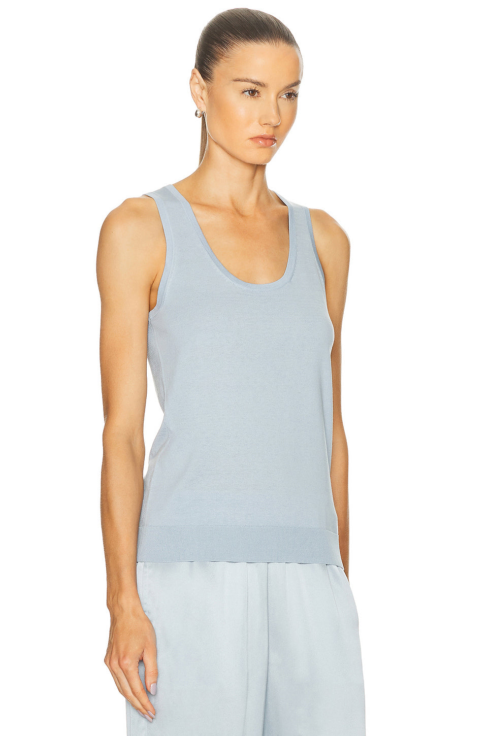 Silk Knit Tank Top