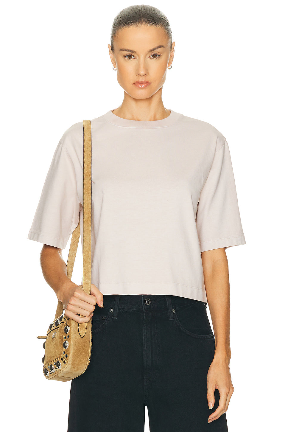 Short Sleeve Supima Structured Tee