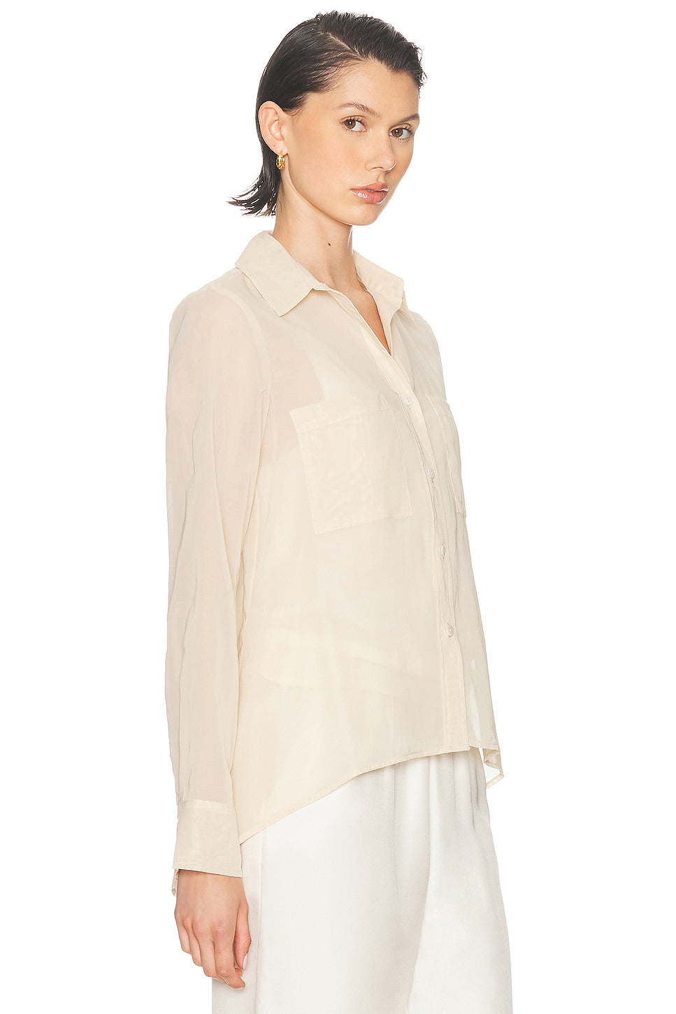 Cotton Organza Top