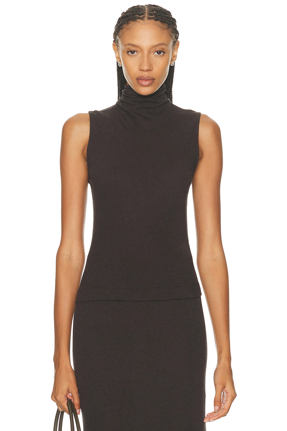 Cashmere Sleeveless Halter Top