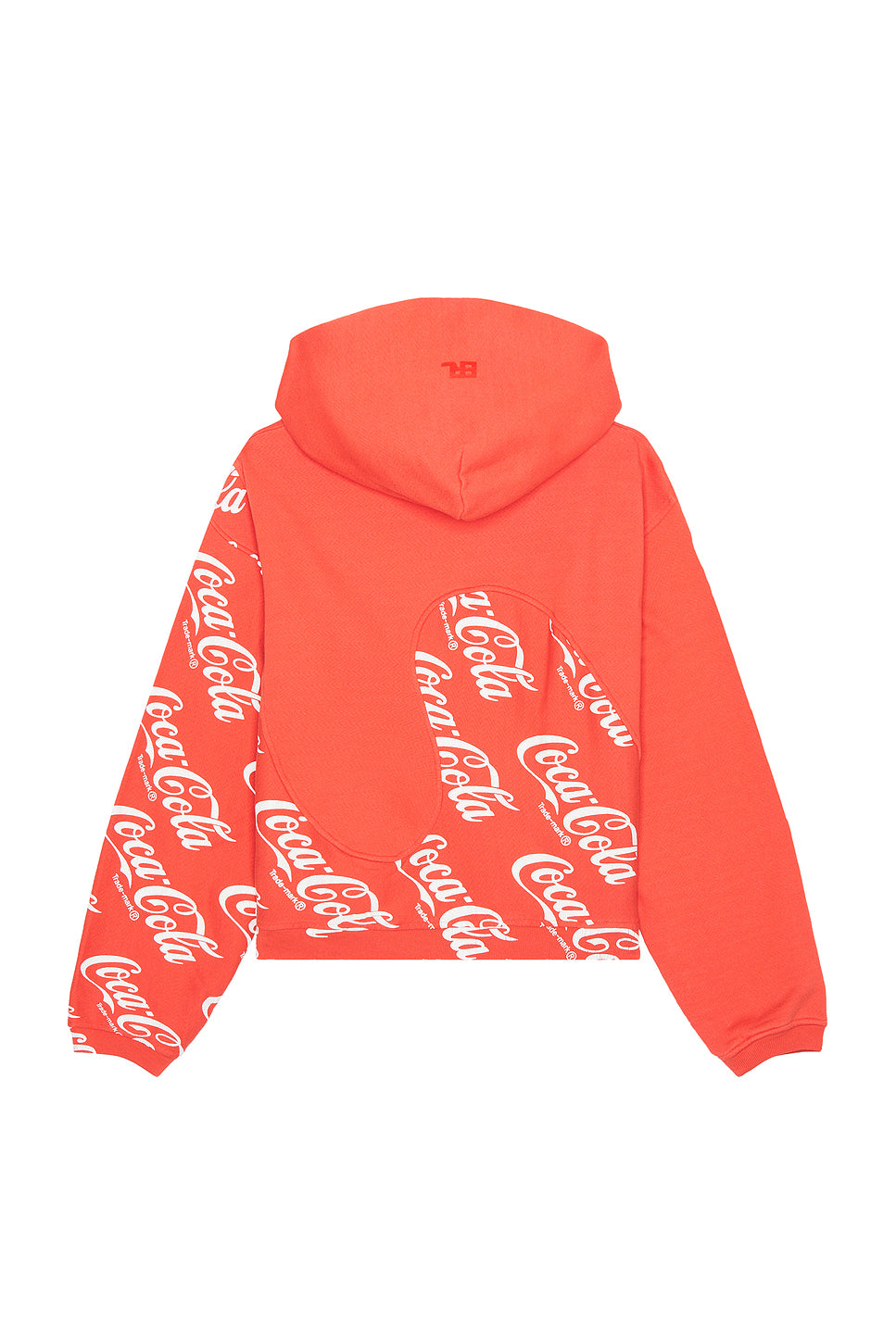 Men Coca Cola Swirl Hoodie Knit