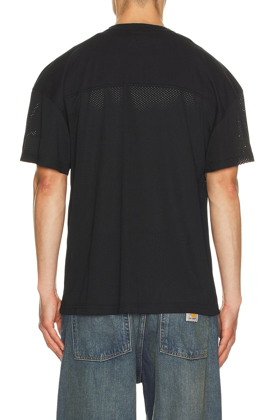 Unisex Mesh Football Tee Knit