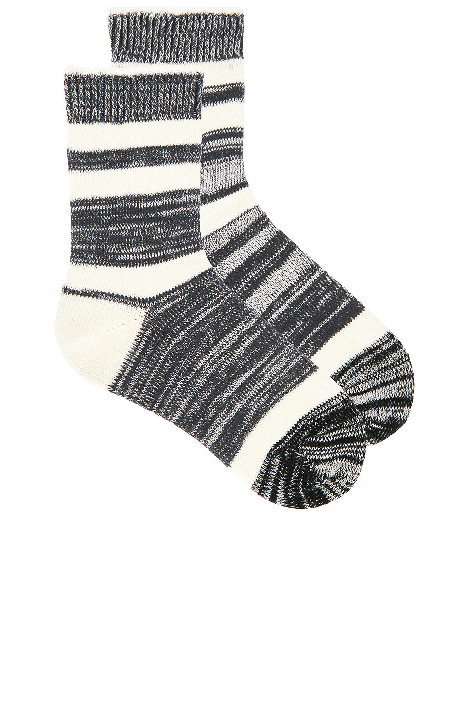 Heather Stripe Sock