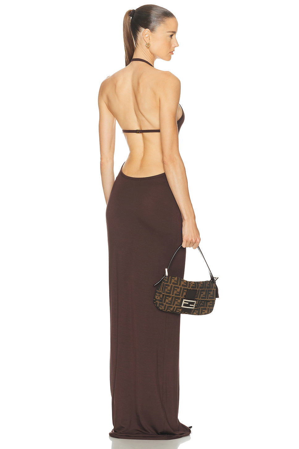 Vivian Halter Maxi Dress