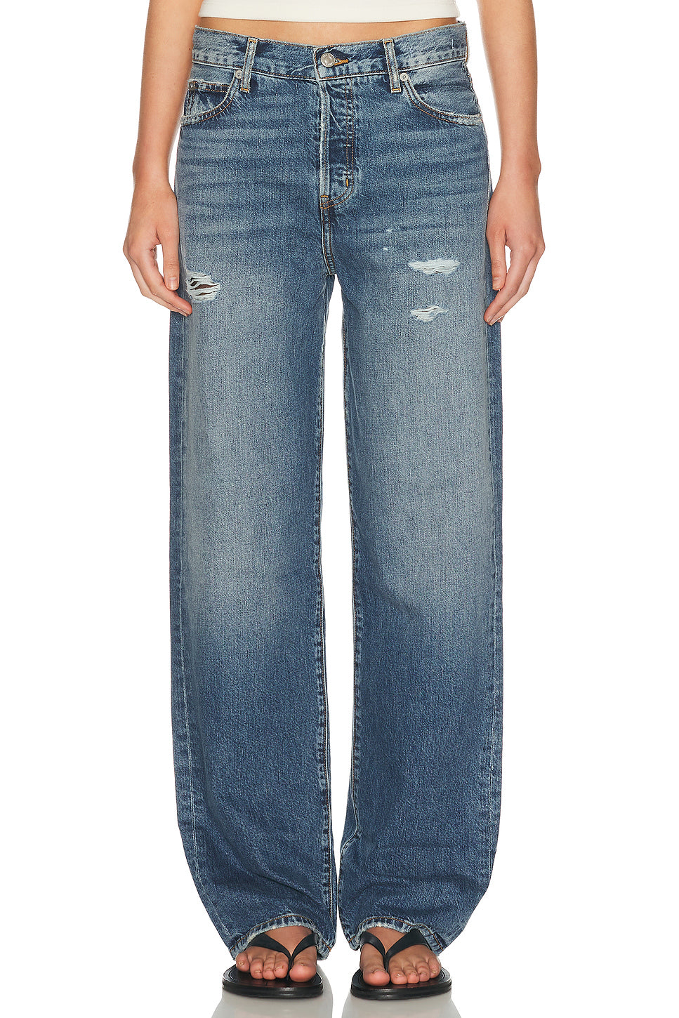 Saint Boyfriend Straight Leg