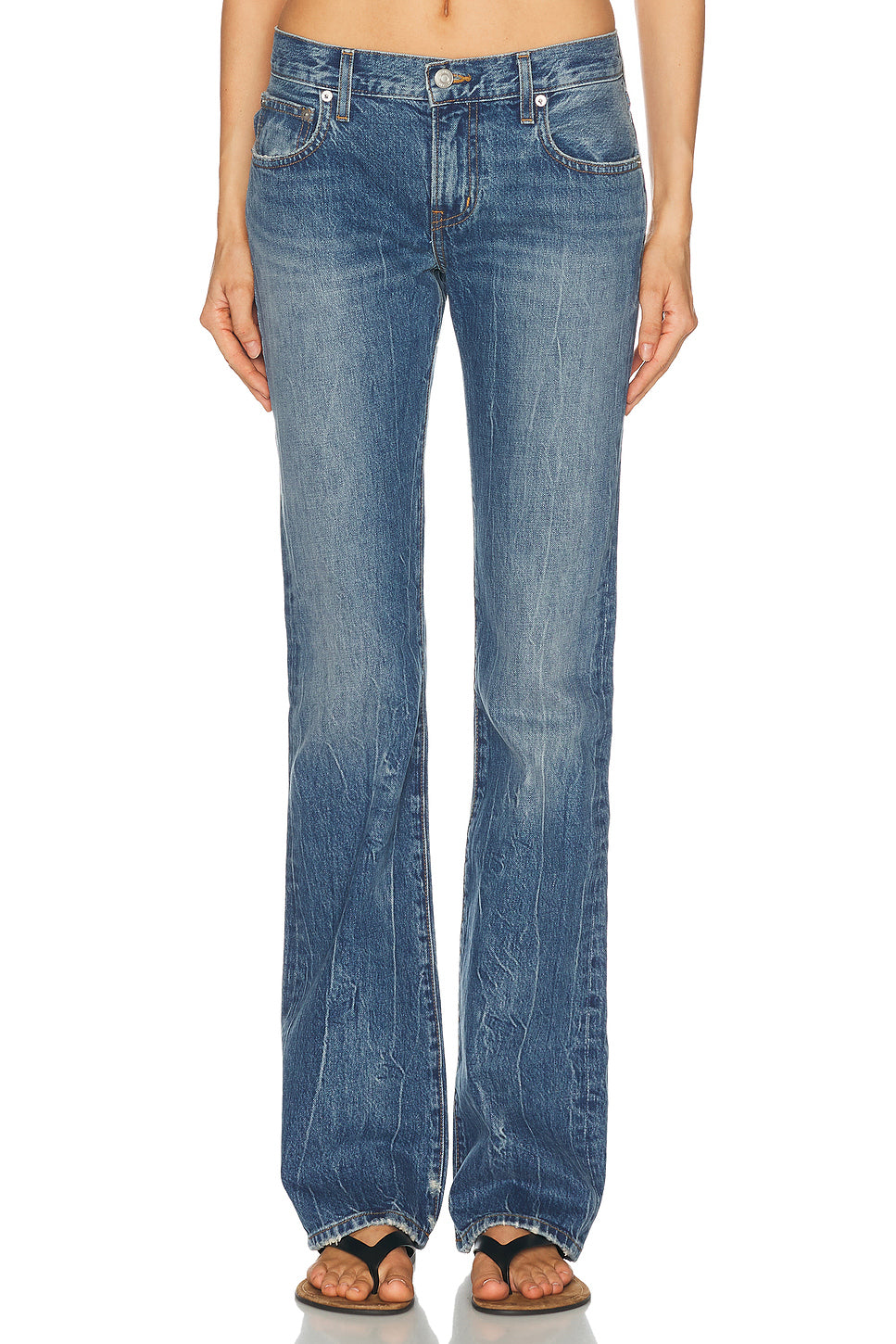 Low Rise Bootcut Leg
