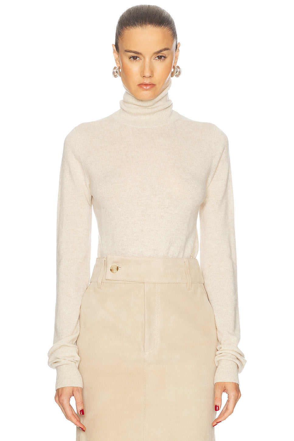 Etienne Cashmere Turtleneck Sweater