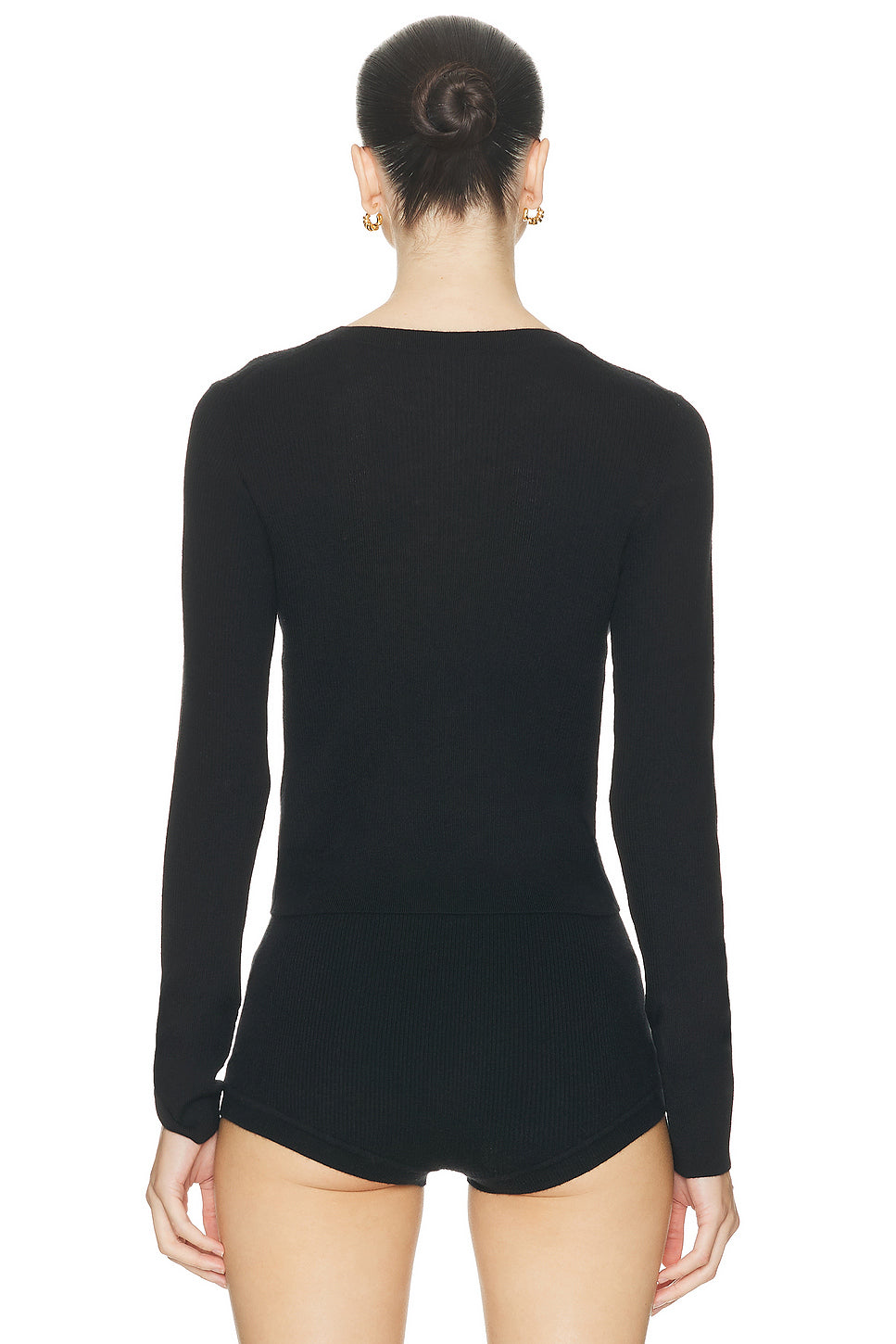 Rib Stitch Cashmere Clark Sweater
