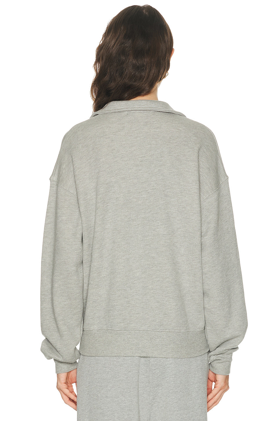Oversized Half Zip Sweatshirt