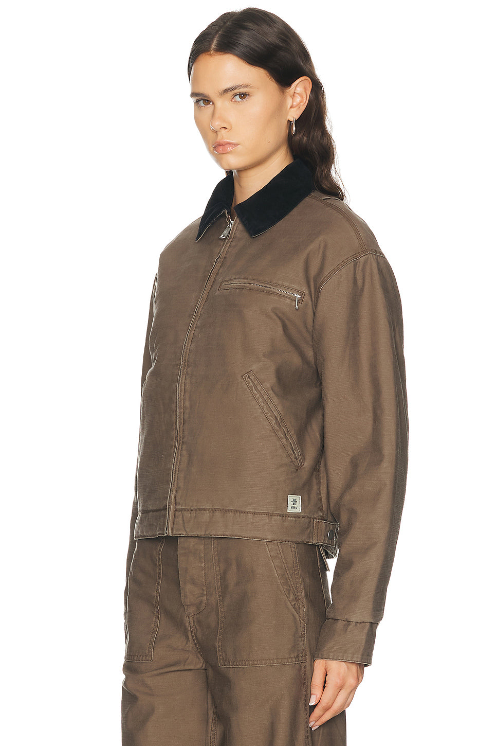 Cody Slub Cotton Sateen Jacket