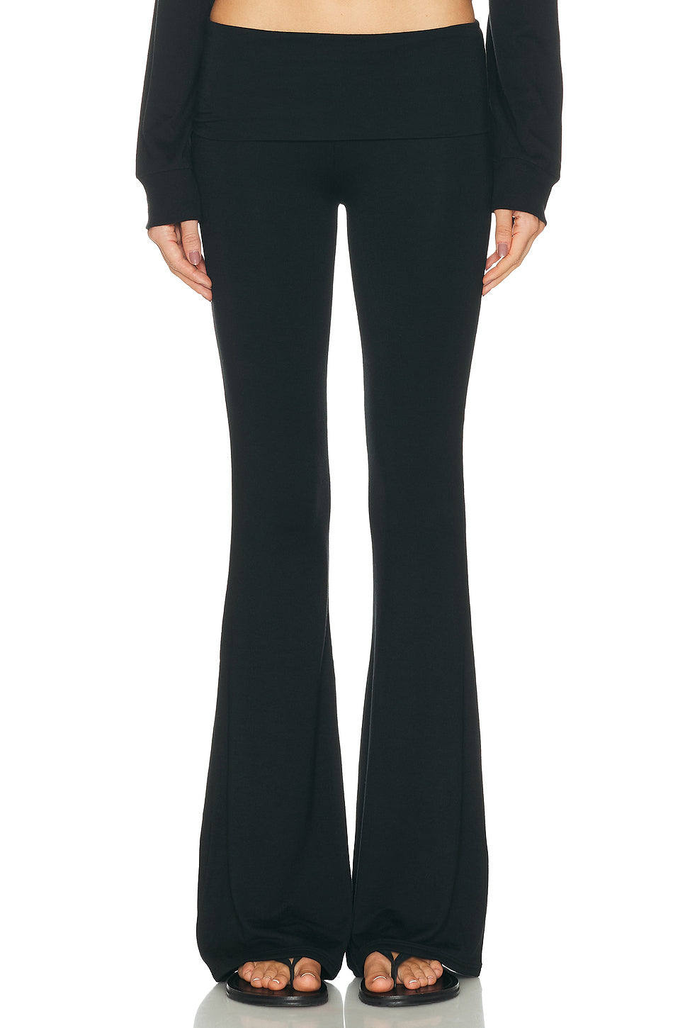 Foldover Flare Pant