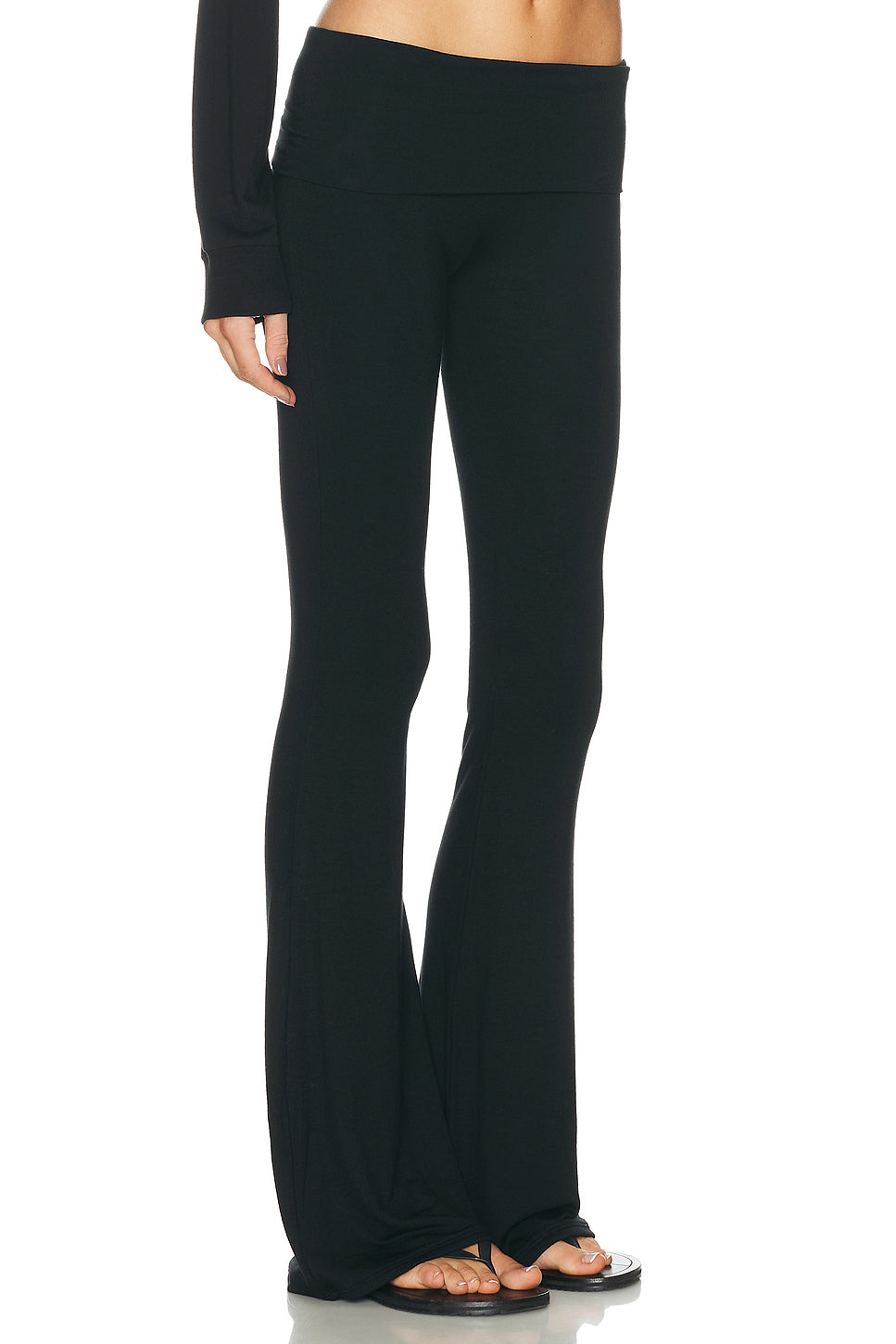 Foldover Flare Pant