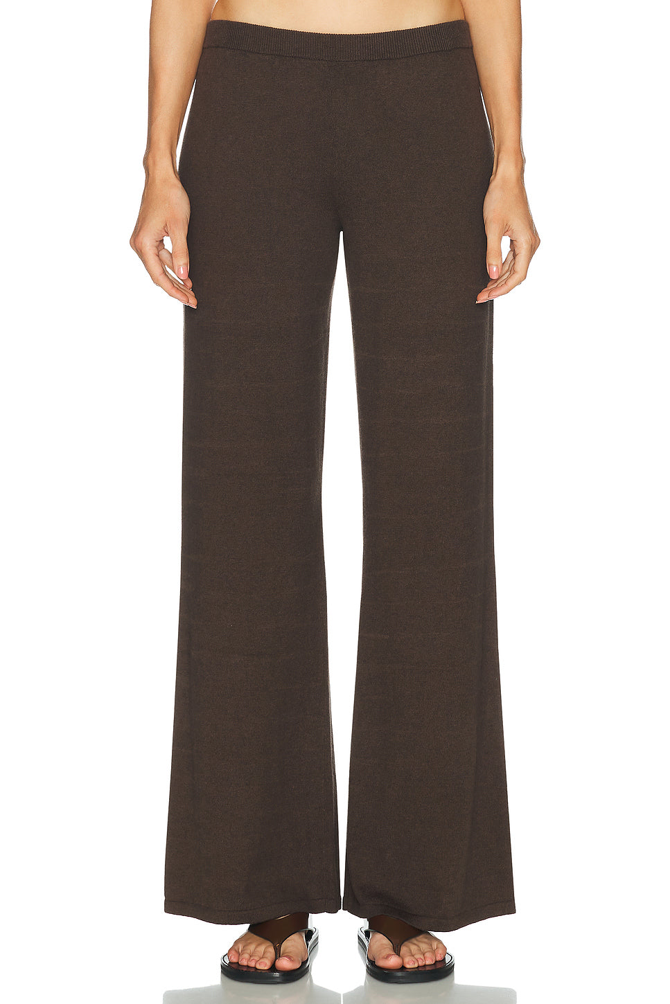 Wide Leg Cotton Cashmere Lounge Pant