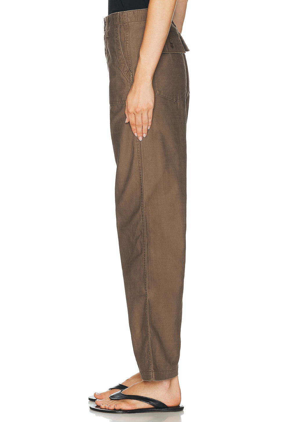 Banjo Slub Cotton Sateen Pant